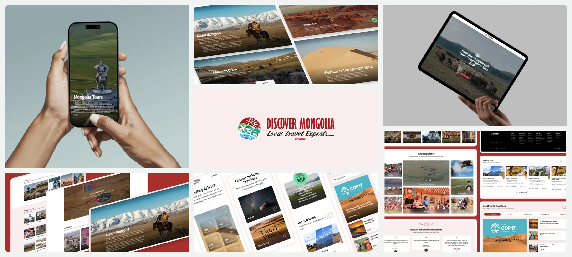 Захиалагч: DiscoverMongolia (Корпорэйт вэбсайт)