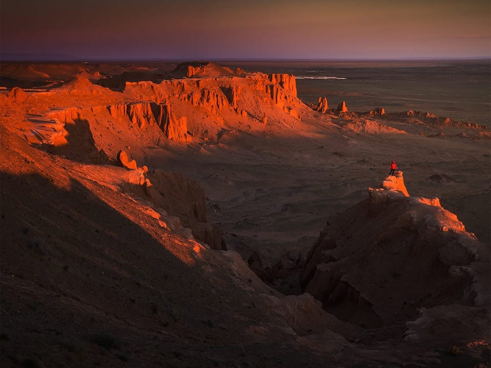 Bayanzag: Explore at Flaming Cliffs