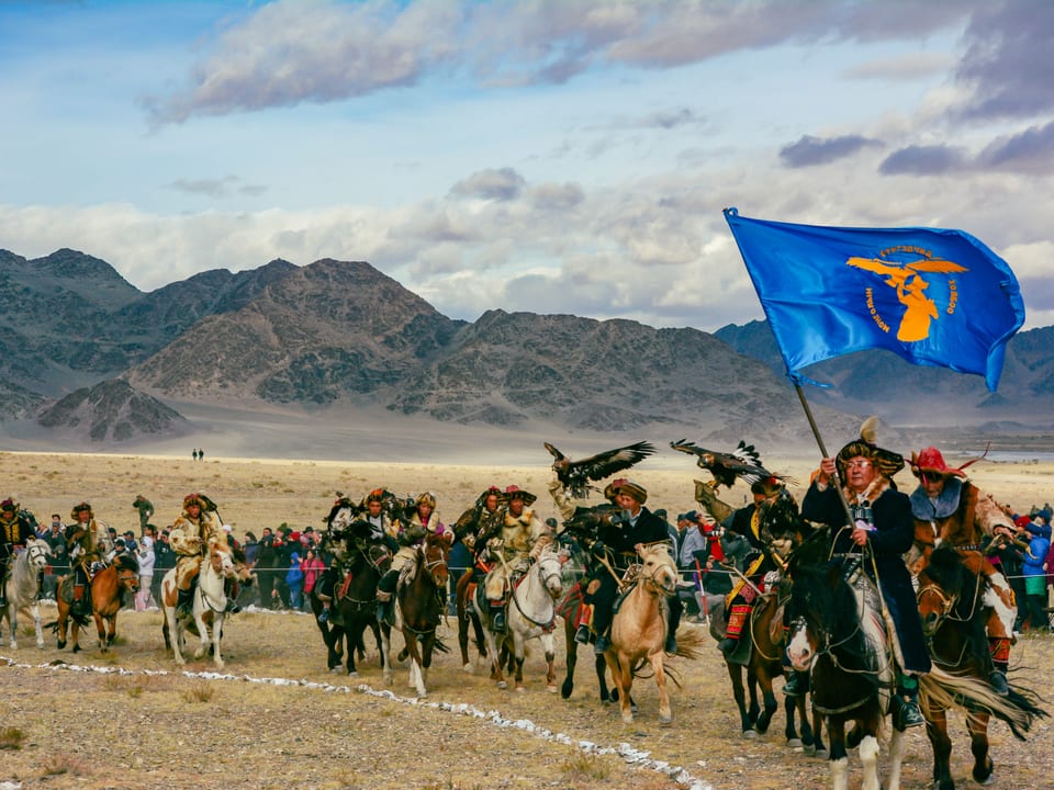 16 Sep: Kazakh Eagle Hunter Family