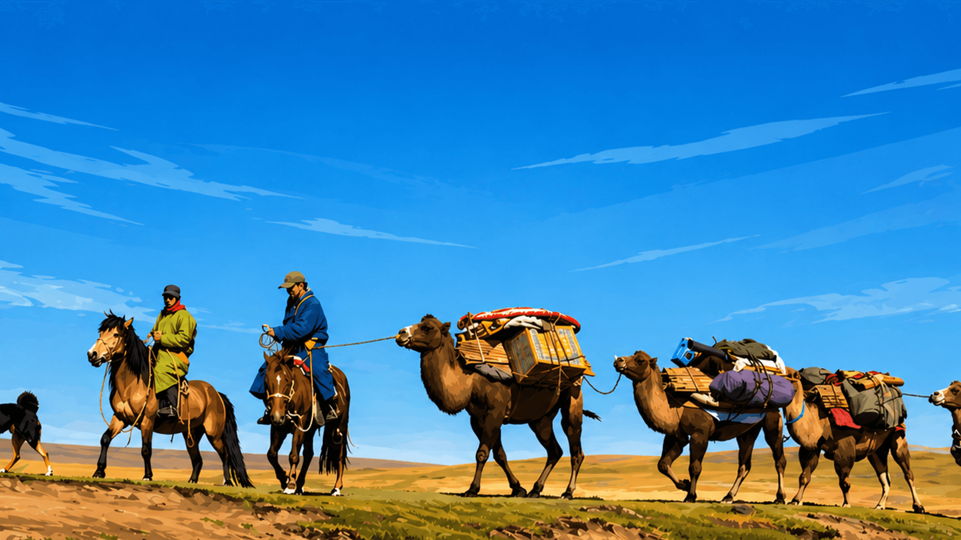 Landmarks of Gobi and Steppe
