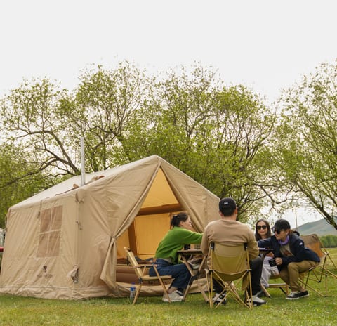 tented camping