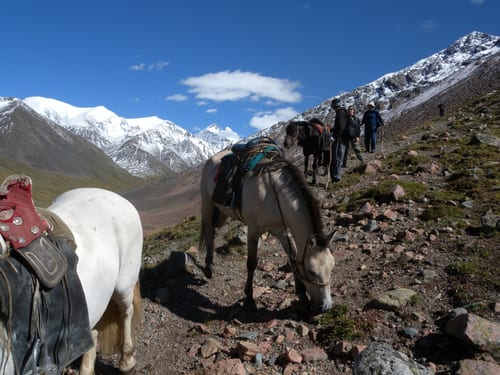 Mt. Turgen trekking Western Mongolia