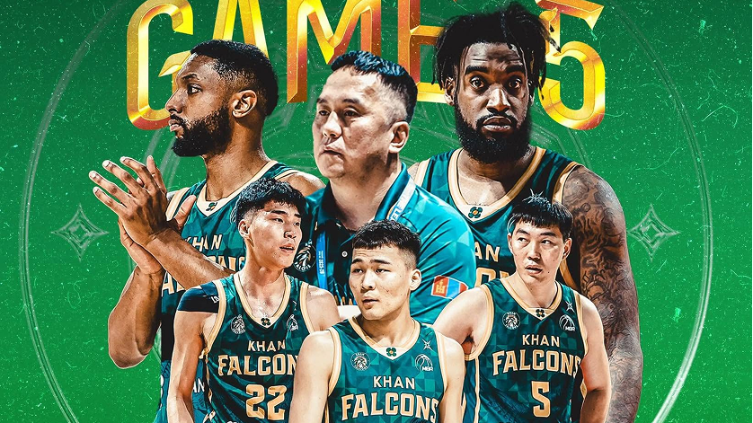 Khan Falcons Basketball team