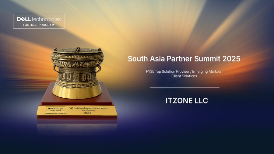 Ай Ти Зон “Dell Technologies South Asia Partner Summit 2025”-аас “FY25 Top Solution Provider” шагнал хүртлээ