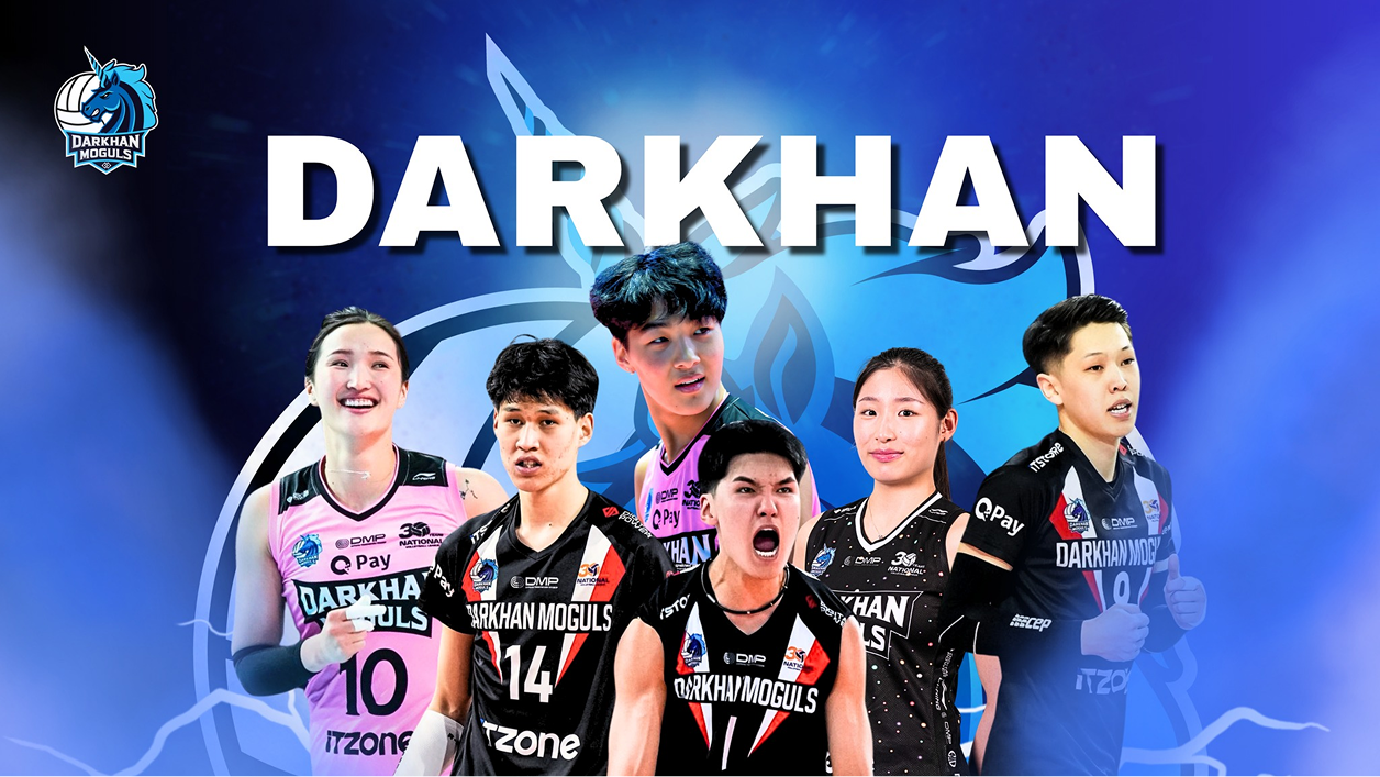 Darkhan Moguls Volleyball team