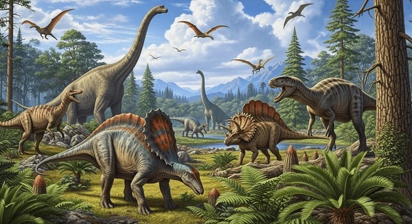 The Land Of The Dinosaurs