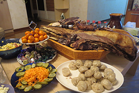 Mongolian traditional food and beverage