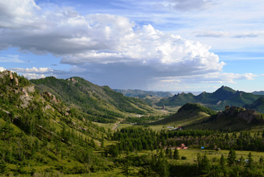 Khan khentii mountain national park
