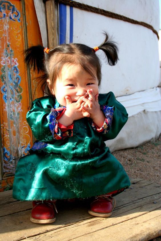 Mongolian Child 